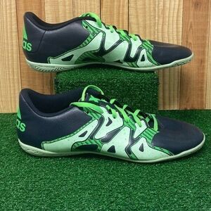 Adidas B23682 Performance X 15.4 Black Soccer Cleats Shoes Womens SZ 10